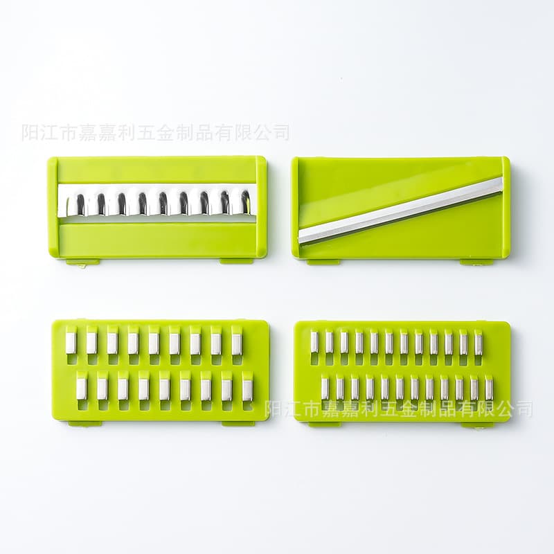 Kitchen Onion Radish Ultra-Thin Mesh Blade Tofu Dicing Vegetable Cutter Accessories Matrix Food Machine Dicing Knife