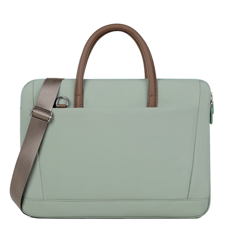 Cross-border In Stock Shoulder Hand Laptop Bag Waterproof Conference Briefcase for Women Custom Logo Commute