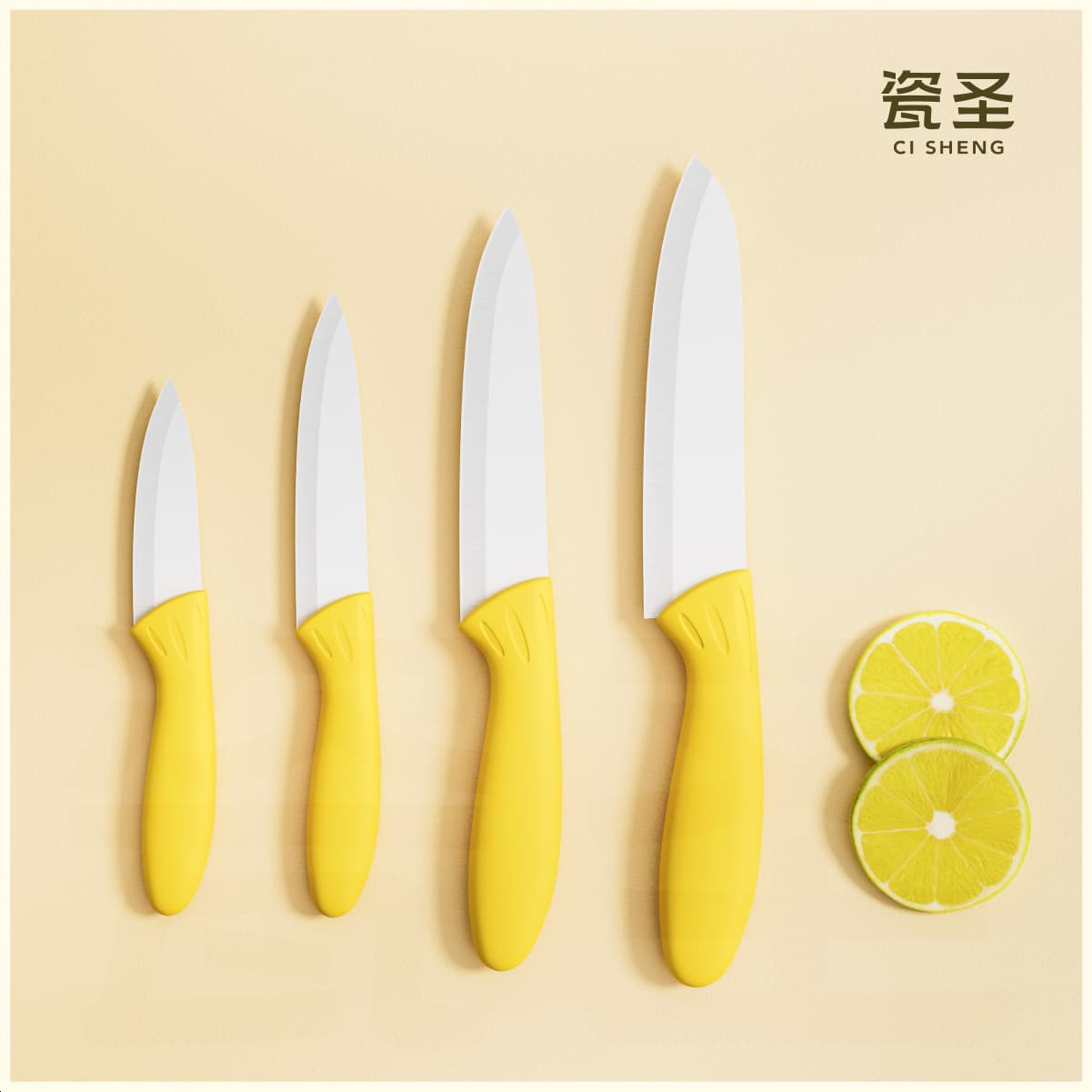 Factory ceramic knife cooking knife 3/4/5/6 inch fruit knife kitchen home gift baby food retail supplies Yangjiang origin