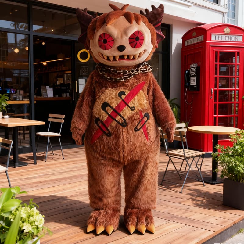 Customized foam carving cartoon doll costumes for adult promotion custom-made doll costumes inflatable mascot props