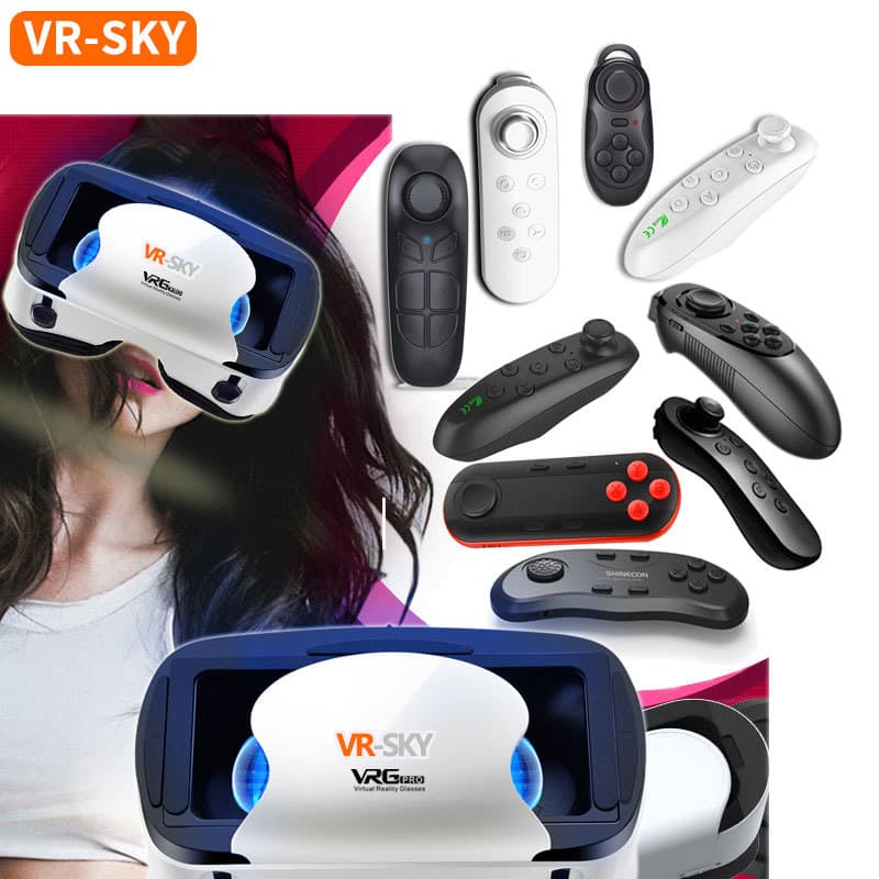 Cross-border VRGPRO White Blue Light Edition 3D Glasses Metaverse New Smartphone Virtual Reality Headset VR Glasses