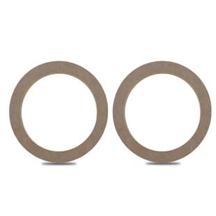 Factory Low Price Wholesale Car Audio Speaker Spacer 6.5 Inch Wooden Spacer Pair Price Speaker Modification Outer Ring