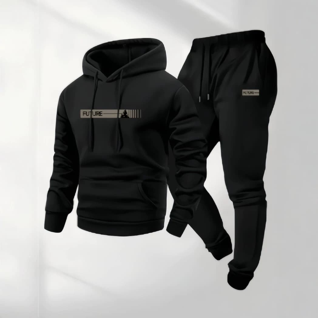 2026 cross-border new casual fashion men's and women's sweatshirts, printed hoodies and drawstring sports suits Europe and the United States