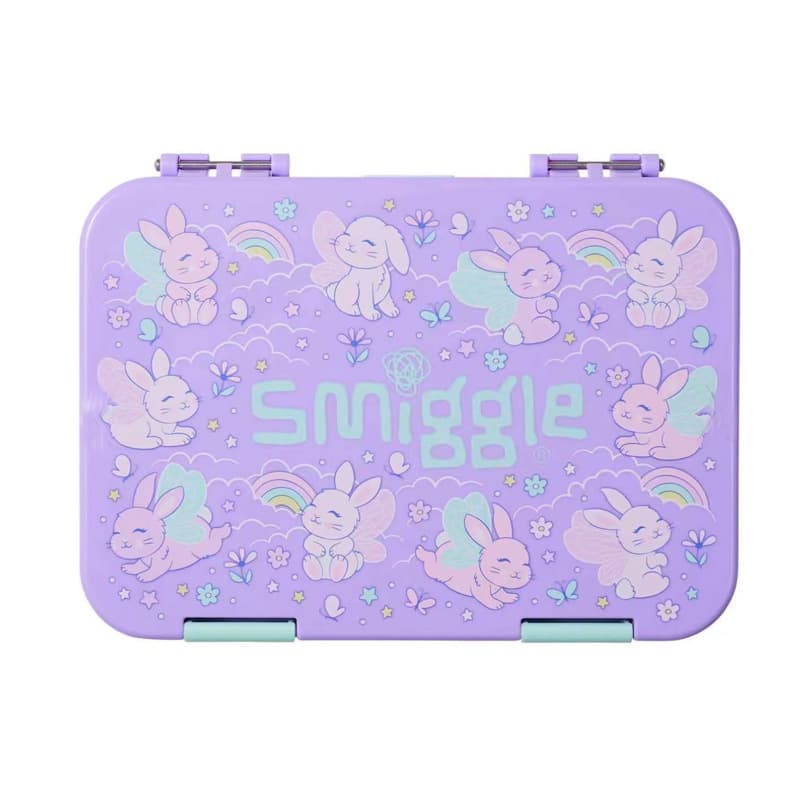 Australia Smiggle Lunch Box Large Capacity for Primary and Secondary School Students Kids Cartoon Lunch Box Fruit Container