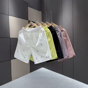 2026 Summer New Men's Quick-Dry Breathable 5-Inch Shorts, Embroidered Casual Simple Shorts for Men