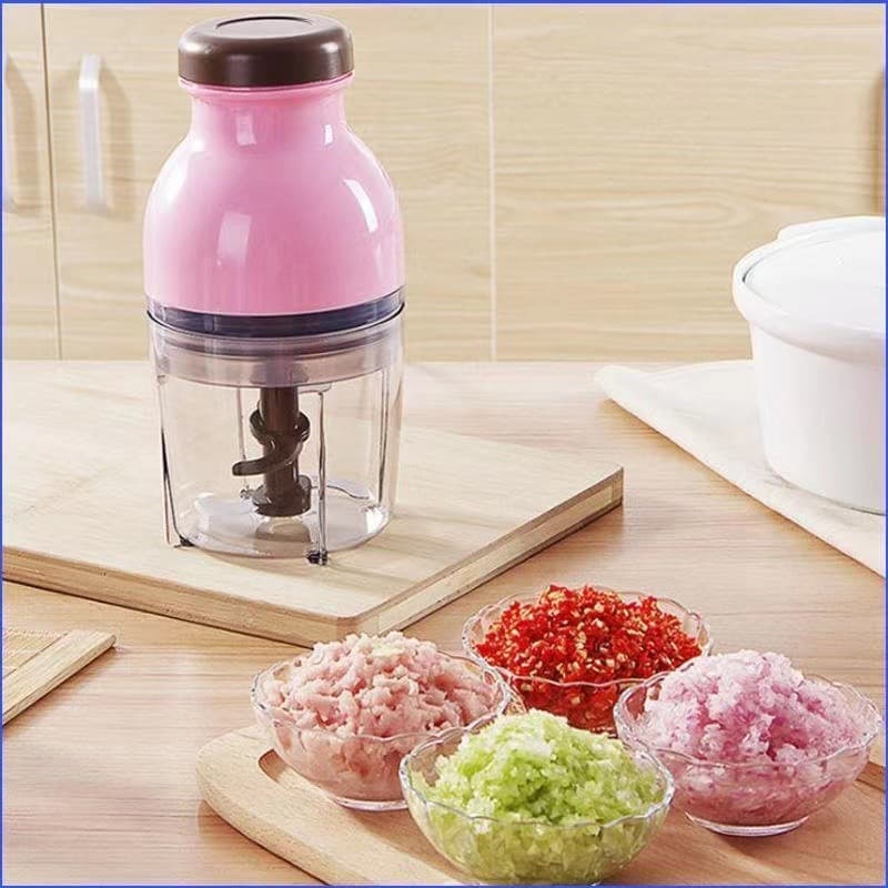 Stainless Steel Electric Food Processor Meat Grinder Vegetable Chopper Garlic Masher Wholesale from Factory