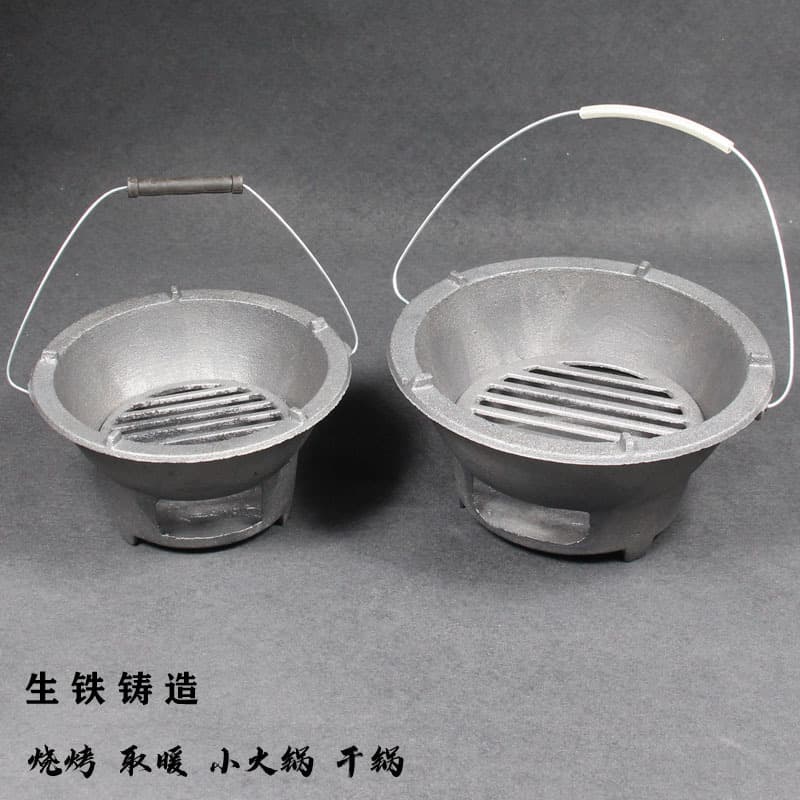 Daily Use Tableware / Barbecue Grill / Barbecue Grill - Stainless Steel Grill Temperature Gauge Wheels For Easy Mobility
