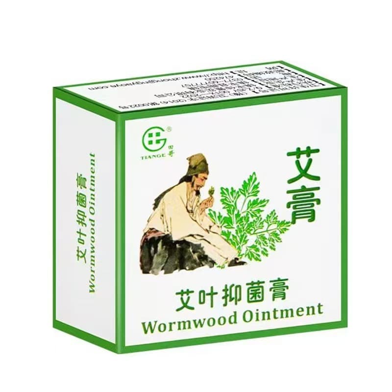 【Drop Shipping】Zhongjing Industrial Tiange Artemisia Leaf Antibacterial Cream 20g