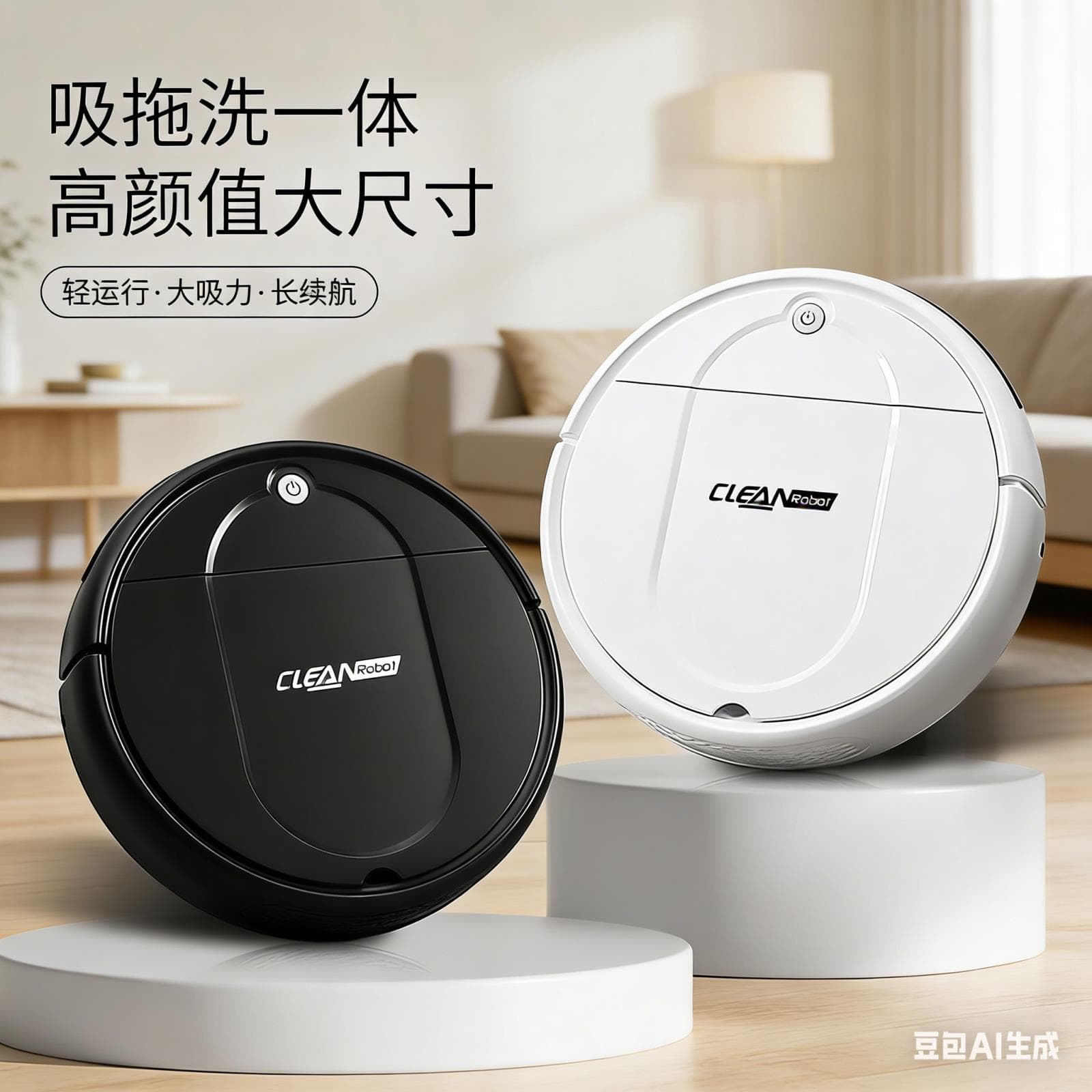 Best-selling Robot Vacuum Cleaner for Home, Washer and Dryer, All-in-One Automatic Sweeping and Mopping Robot