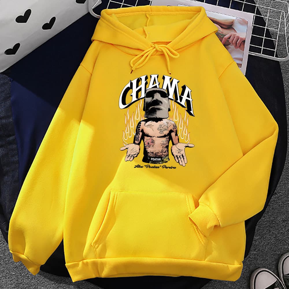 Men Clothes Alex Pereira Graphic Hoodies Pocket Fleece Male