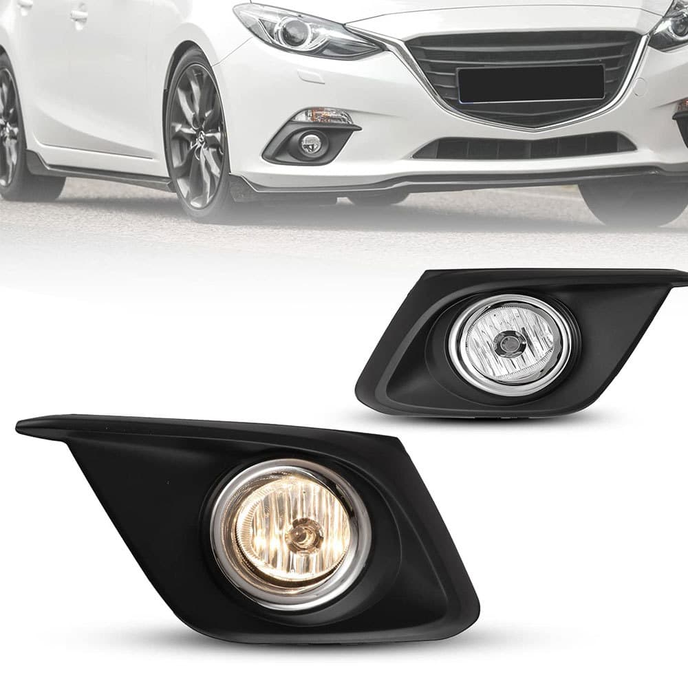 Cross-border Hot Selling Halogen Fog Light Assembly for Mazda 3 2014 2015 2016