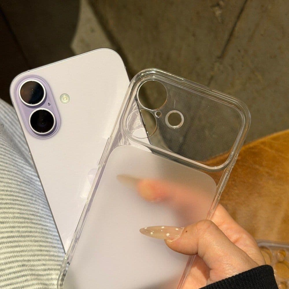 Instant Change Case Large Window Compatible with iPhone 17 Pro Max Instant Change Case 14 15 16 Transparent 14 Pro Precision Cutouts 11 12