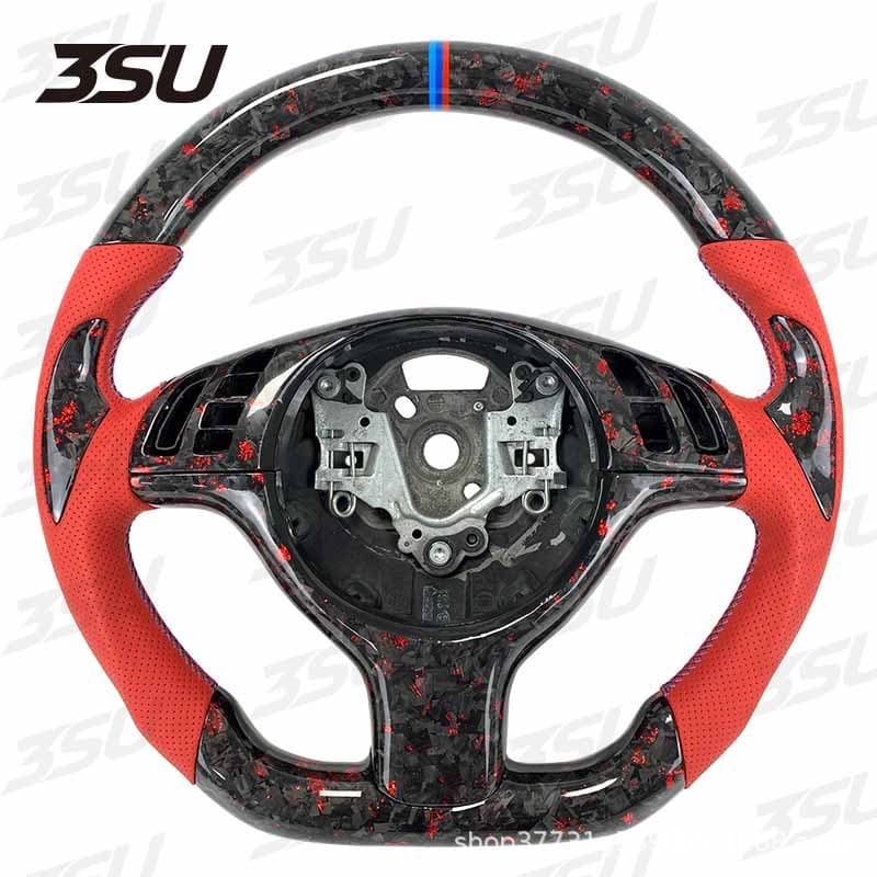 Compatible with BMW E46 M3 E53 330CI 325I Upgrade Sport Carbon Fiber Steering Wheel Auto Parts