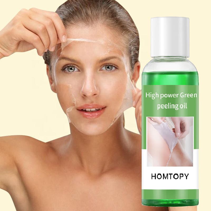 Green Peeling Oil Exfoliating and Skin Brightening Body and Face Care