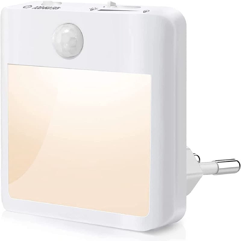 Plug Amazon Human Body Sensor Light Dimmable Intelligent Human Body Infrared Induction Night Light
