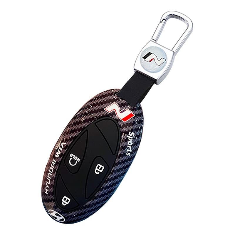 Compatible 2024 Hyundai Sonata Key Case Cover Kona EV Ioniq 6 Key Fob Shell Buckle