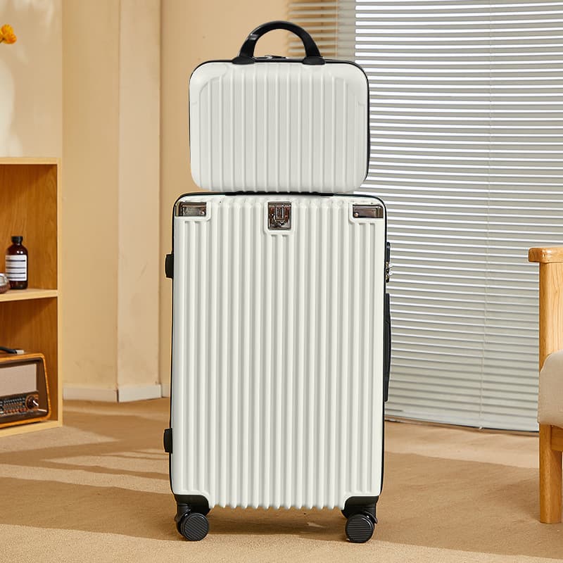 20-inch suitcase, leather suitcase, trolley box, mother box, travel suitcase, male and female trendy student, Korean version password lock, universal wheel
