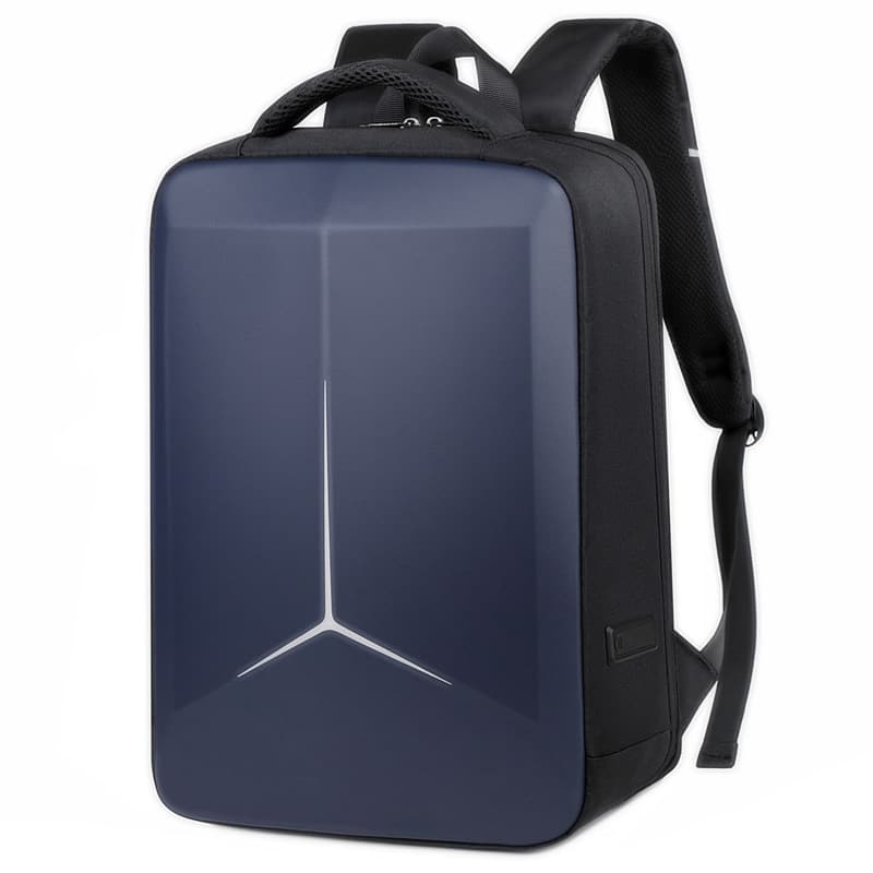 New Shockproof Airbag Hard Shell Laptop Bag Fashion Trendy Backpack Business Large Capacity Waterproof Student School Bag