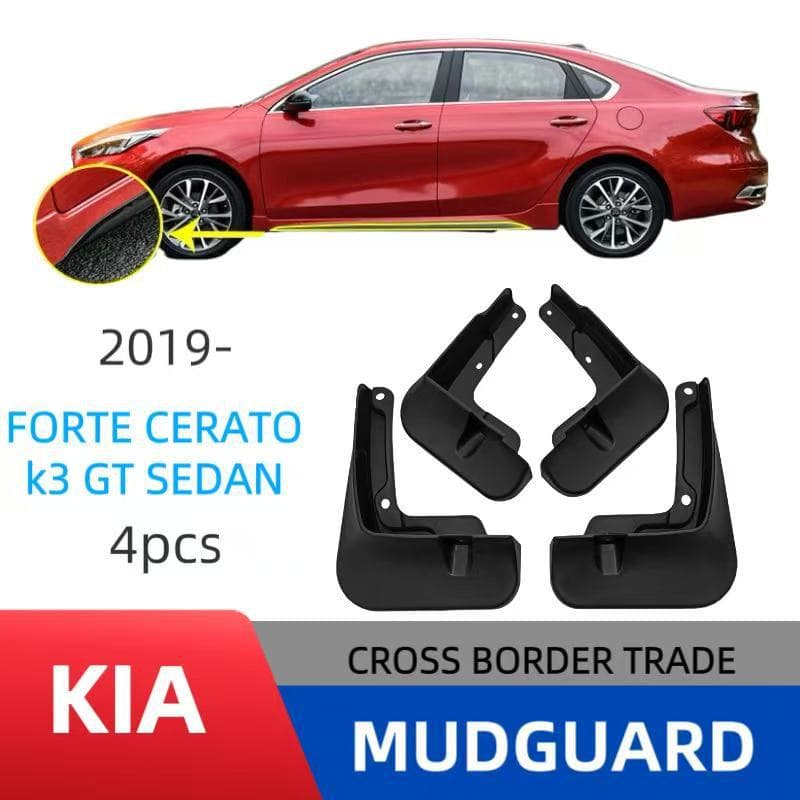 Mud flaps for 2019-2020 Kia K3 High Trim Forte Cerato K3GT Export Cross-border