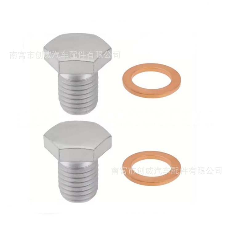 For BMW X1 X3 X5 X6 N46 M52 E46 E39 E60 E66 E53 Mini Oil Pan Drain Plug Screw