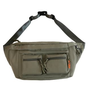 Cross-Border Men's Crossbody Bag, Multi-Functional Waterproof Chest Bag, Women's Outdoor Sports Casual Shoulder Bag, Simple Trendy Style
