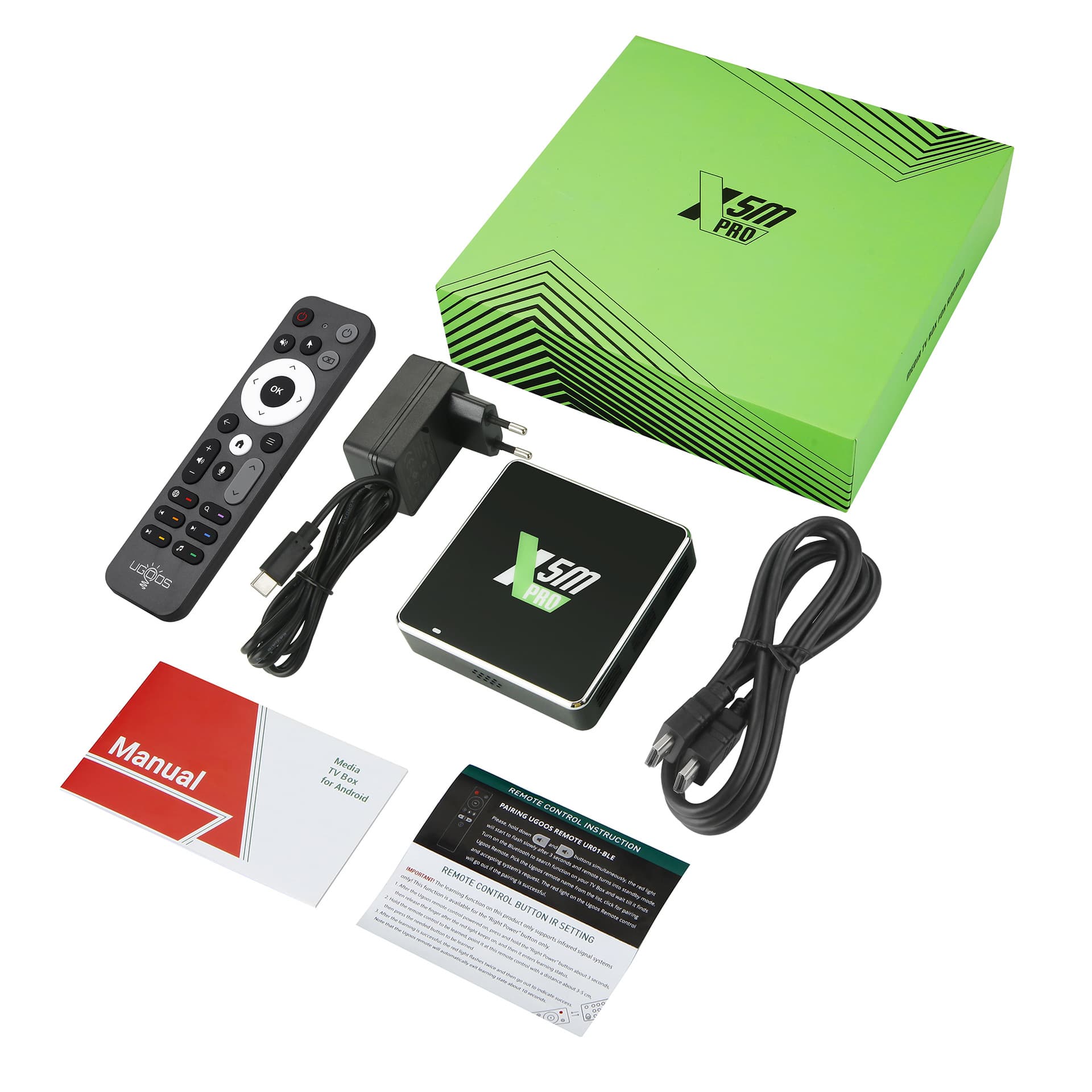 X88 PRO X5M network player 4k HD TV set-top box Android 14 Gigabit Jingchen s905x5m