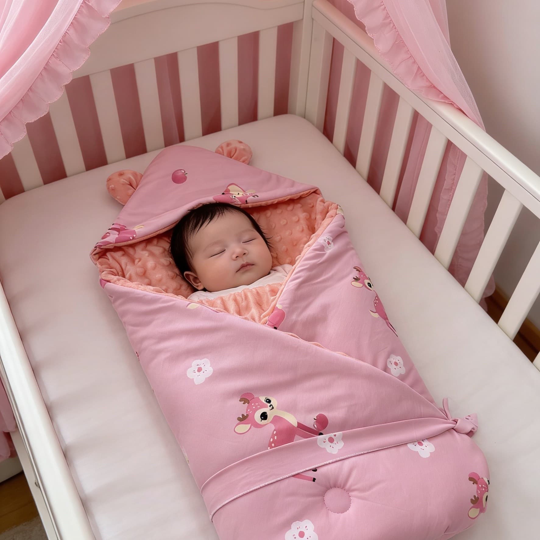 Baby blanket pure cotton autumn and winter thickened delivery room swaddling blanket newborn baby out bean velvet spring and summer thin cotton