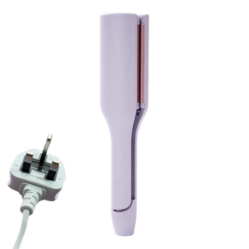 Cross-border French Deep V Curling Iron 32MM Hair-Friendly Curling Tool for Egg Roll Hair Perming and Wool Curling