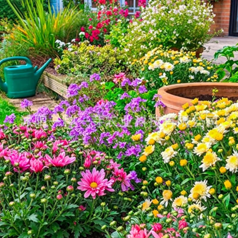 Wildflower Mix Grass Seed Lawn Flower Seeds Four Seasons Sow Bloom Cosmos Sunflower Seeds
