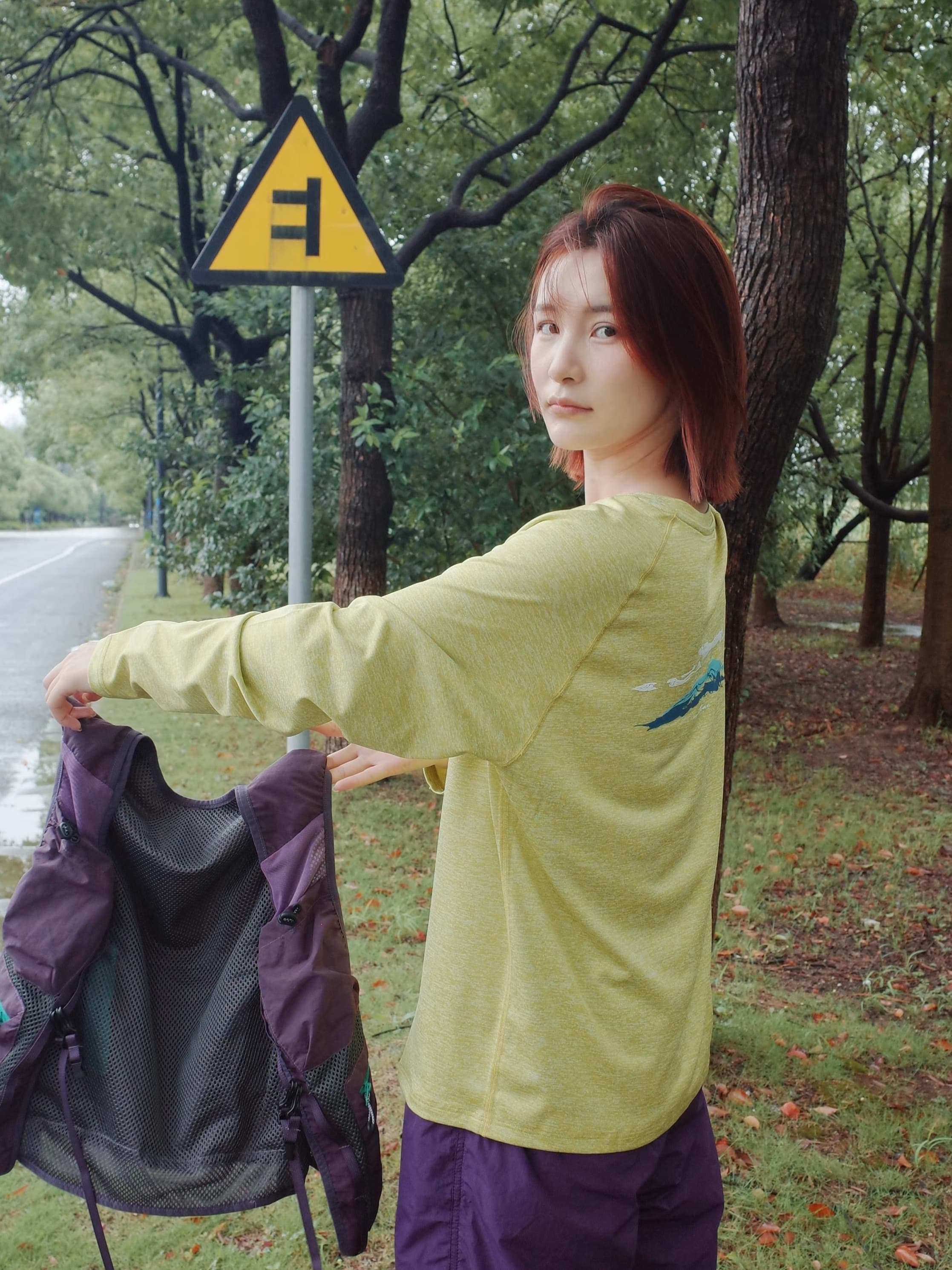 Spring and summer outdoor mountain moisture-wicking breathable long-sleeved women's summer sun protection sports cycling clothing lightweight quick-drying T-shirt
