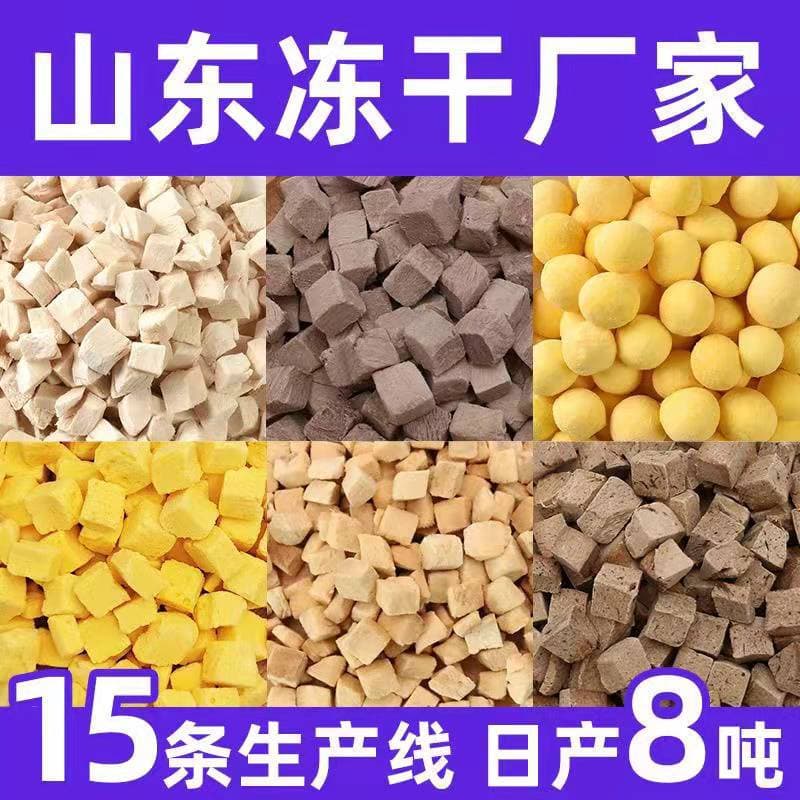 Pet Freeze-Dried Cat Treats: Chicken Breast, Chicken & Duck Meat Bites, Egg Yolk, Chicken Breast Freeze-Dried Cat Snacks