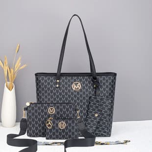 2026 New Cross-Border Best-Selling Minimalist Women's Commuter Tote Bag, New Spring/Summer Fashionable Large-Capacity Set