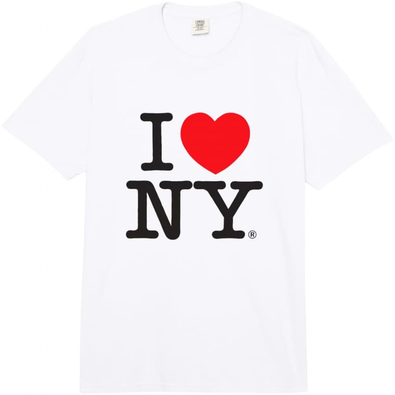 I Love New York Classic Logo Comfort Colors Adult Heavyweigh