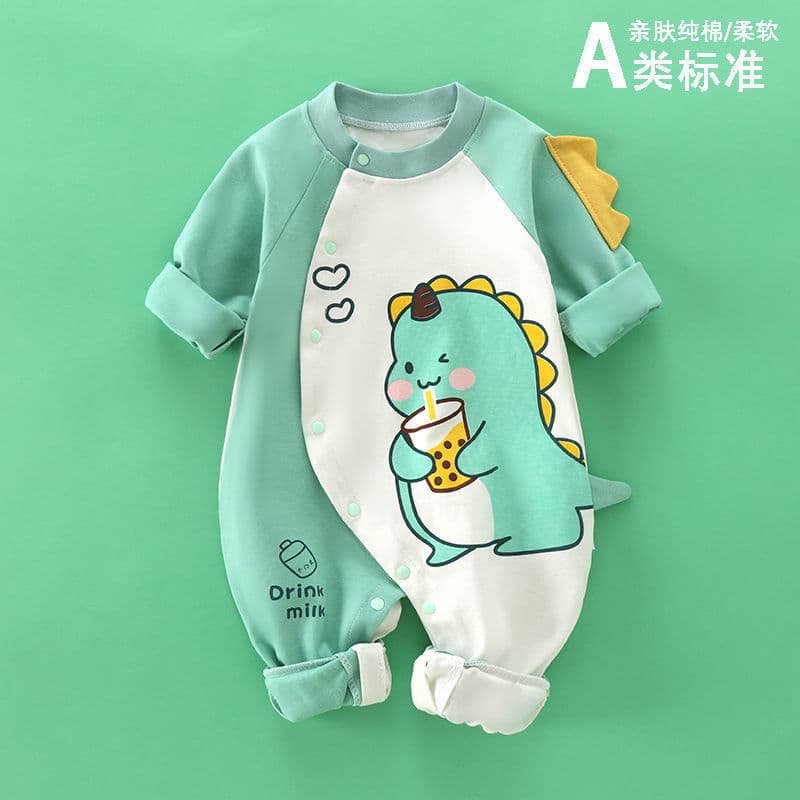 Baby Romper Spring Autumn Cotton Bodysuit Newborn Cute Outing Clothes Unisex Baby Boy Girl Fashionable Onesie