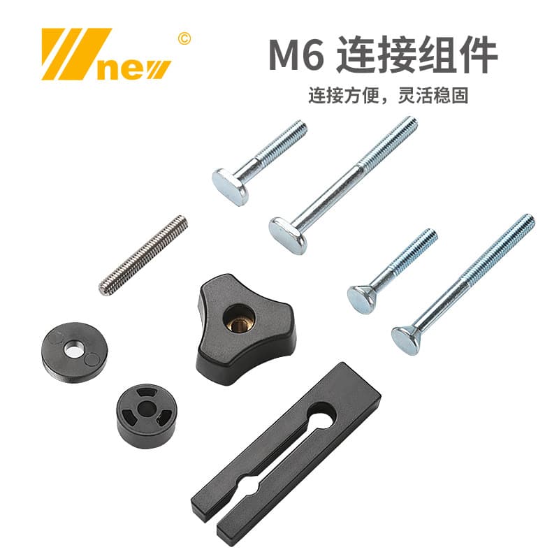 Handle M6 Inverted Upright Table Saw Bandsaw Auxiliary Featherboard T-screw Factory Direct