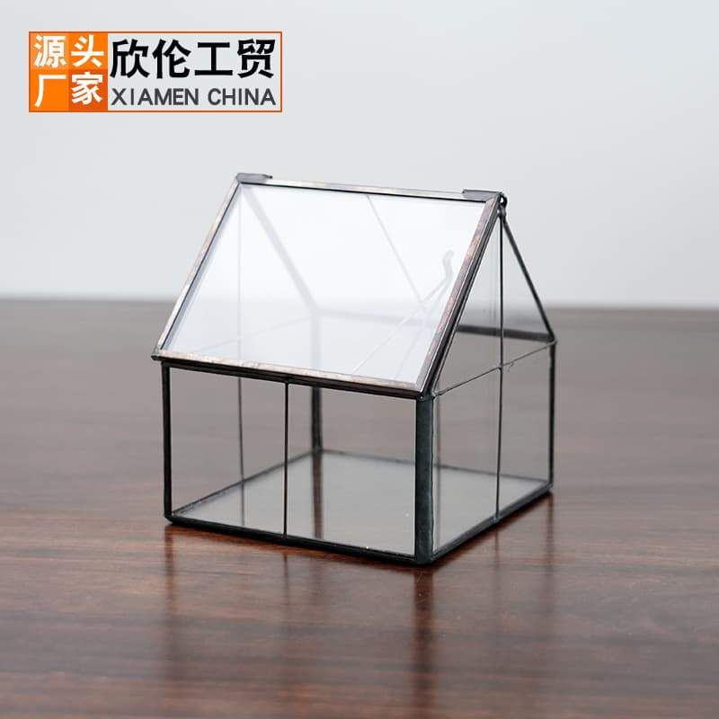 Glass Greenhouse Nordic Minimalist Decorative Ornament 16085D