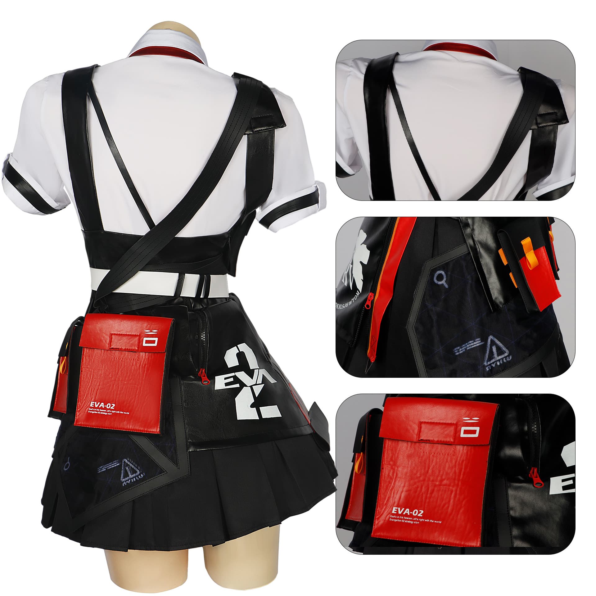 Beishui Commerce Honkai Impact 3rd Collaboration Asuka Cosplay Anime Neon Genesis FY Warrior 2D Cosplay Costume