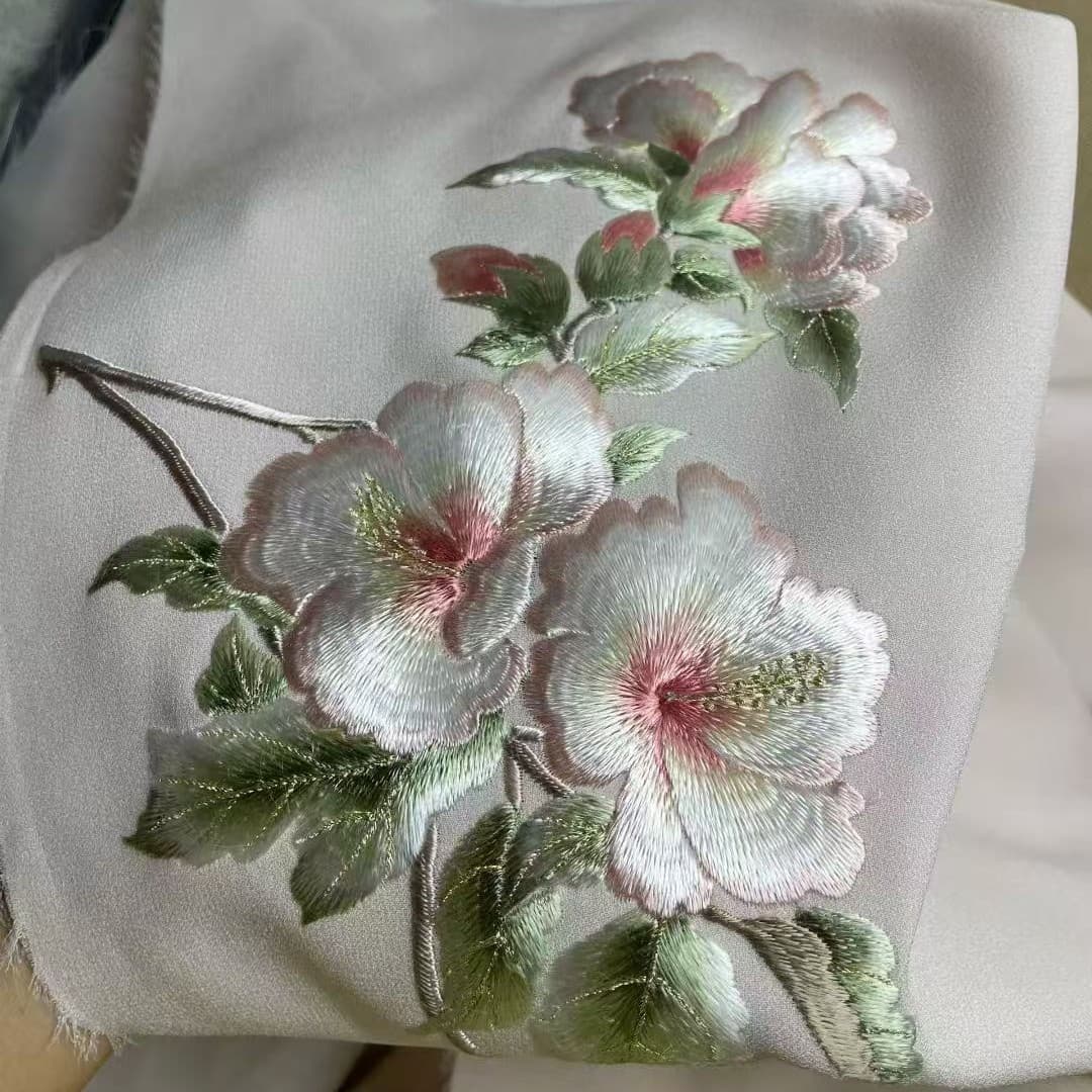 Custom Embroidery Processing DIY Handmade Embroidery Clothing Pattern Embroidery Special Embroidery Finished Product Customization Design from Image