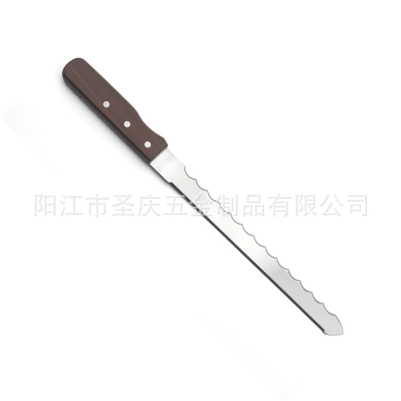 Factory Wooden Handle Mineral Wool Knife, Asbestos Knife, Insulation Cotton Knife, Rock Wool Knife, Composite Panel Cutting Knife, Serrated Knife Tool