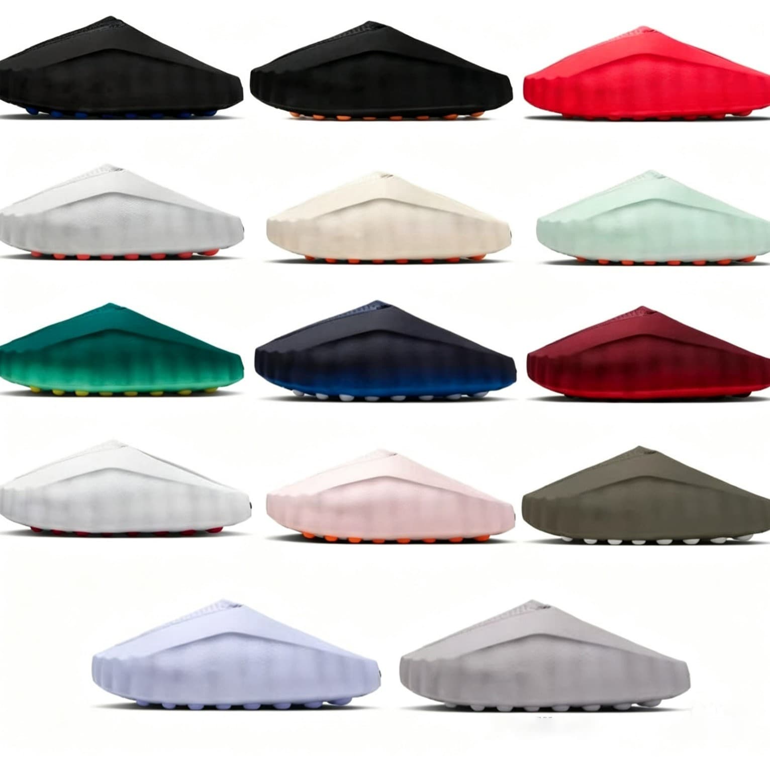 Mind 001 Slippers Massage Slippers Men Women Breathable Non-Slip Closed-Toe Slippers Cross-Border Stock High Quality Putian