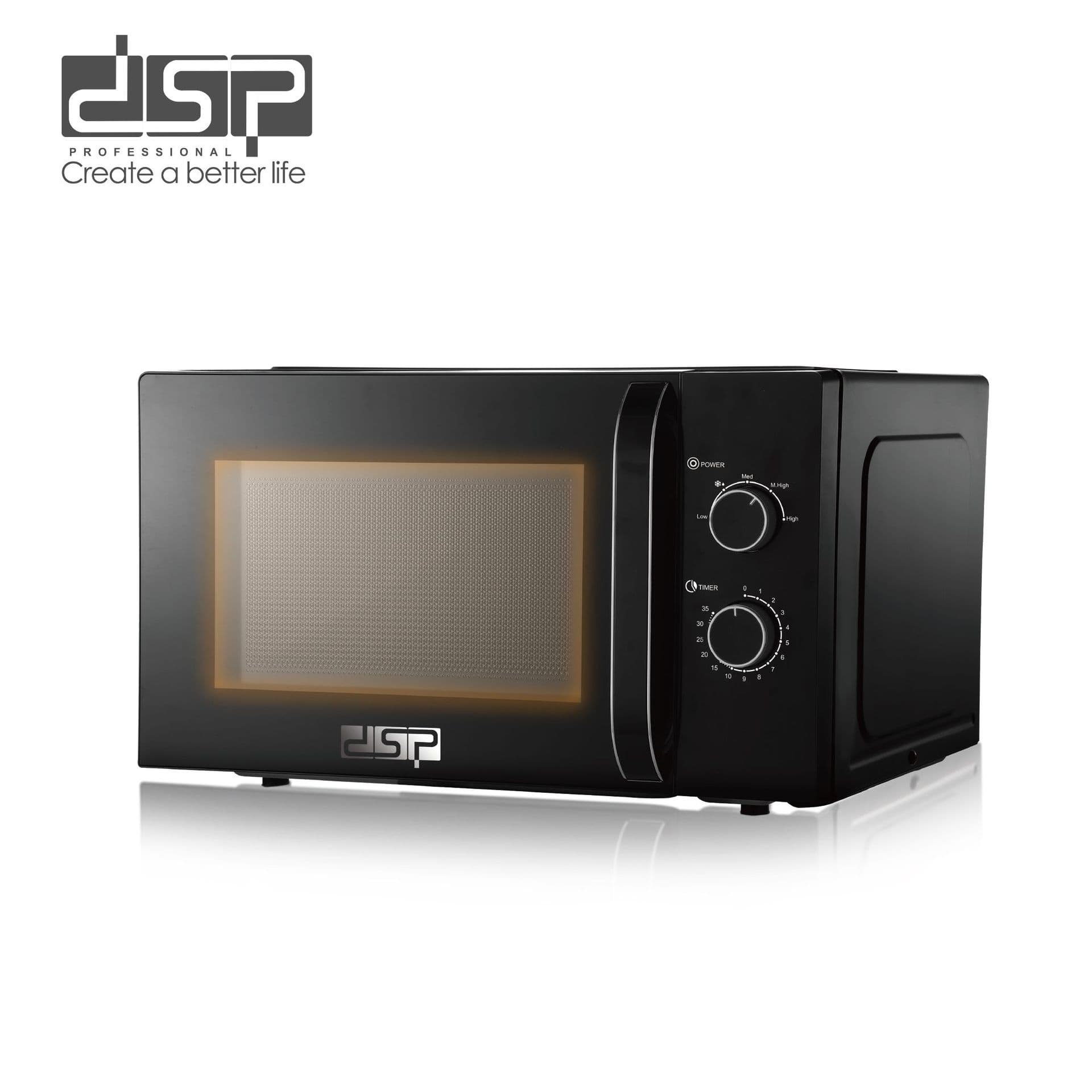 DSP/Dansong Microwave Oven Home Kitchen Large Capacity 30L Sterilization Multifunctional Knob Microwave Oven KB6007