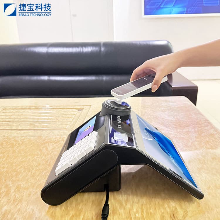 Jiebao 10-inch Android Canteen Payment Terminal - Campus Card System, Face Payment, Tap-to-Use Canteen Terminal