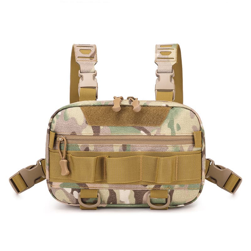 Cross-border Amazon Fishing Backpack Lightweight Outdoor Unisex Backpack Water-resistant Sports Tool Bag Camping Chest Bag