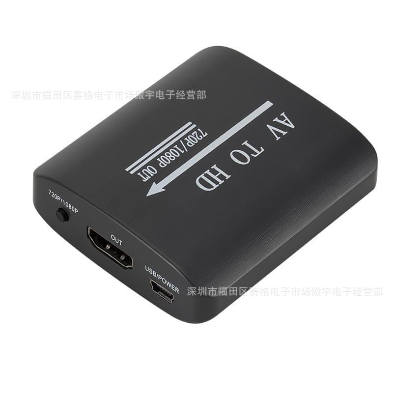 AV to HDMI HD Converter RCA to HDMI HD Video Converter AV TO HDMI AV2HDMI
