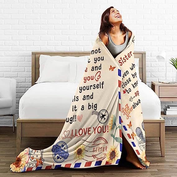 Amazon Cross-border Double-sided Flannel Blanket Office Air Conditioning Blanket Digital Print Small Blanket Modern Simple Style