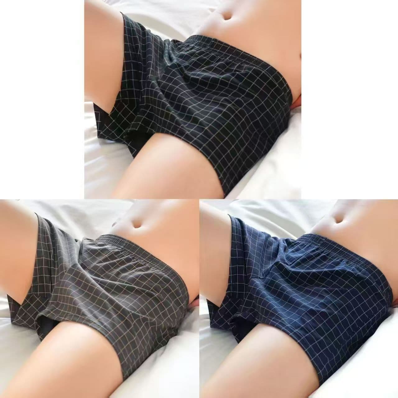New Arrival Men's Underwear, Plus Size, Beach Shorts, Open-front Loose Fit, Home Wear, Pajama Shorts, Underpants