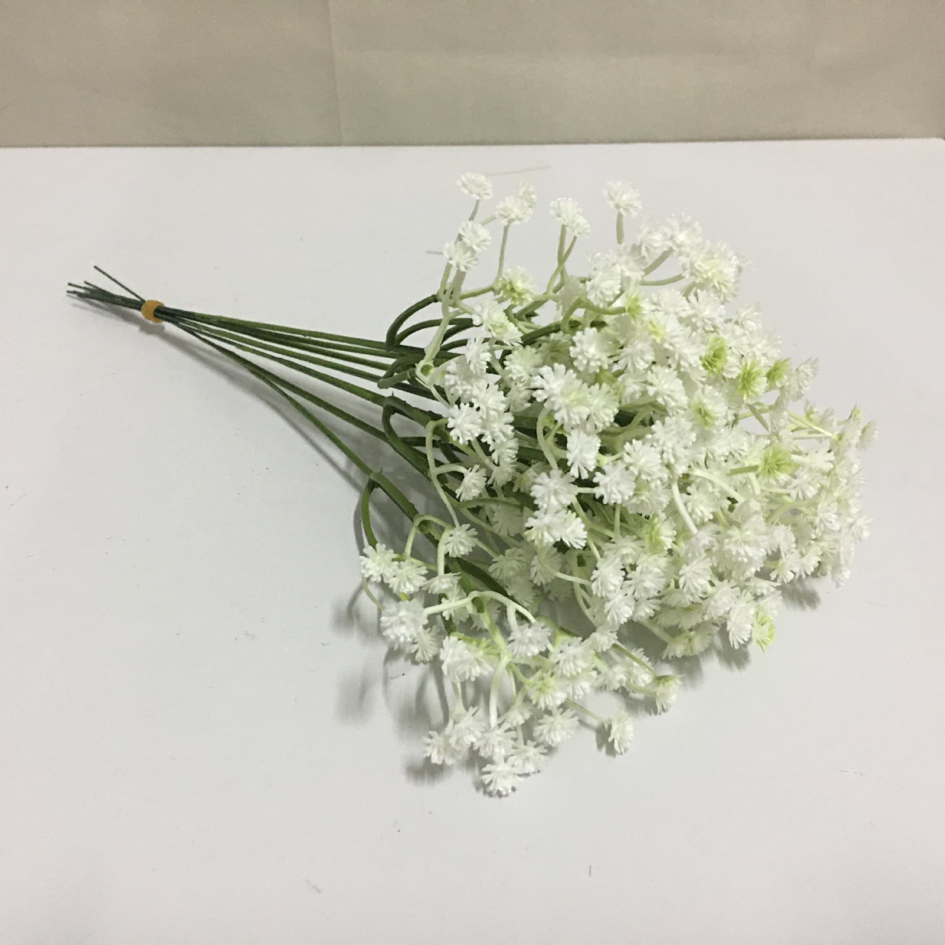 5-Pronged Baby's Breath Artificial Flower High-End Decorative Bouquet Living Room Ornaments Hand-Held Plastic Flower Photo Props