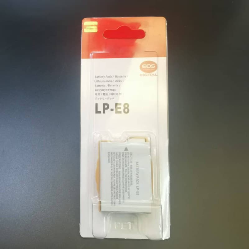 Popular LP-E8 camera battery fully decoded for 550D 600D 650D 700D x7i SLR e8 camera