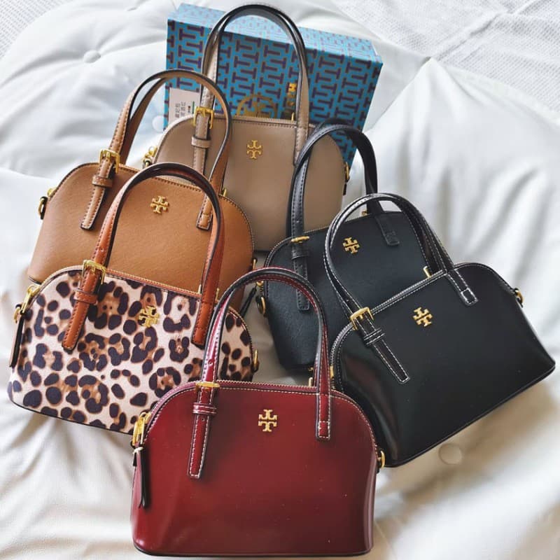 TB New Emerson Mini Shell Bag Presbyopia Fashion Full Print Handbag Versatile Cross Pattern Messenger Bag for Women