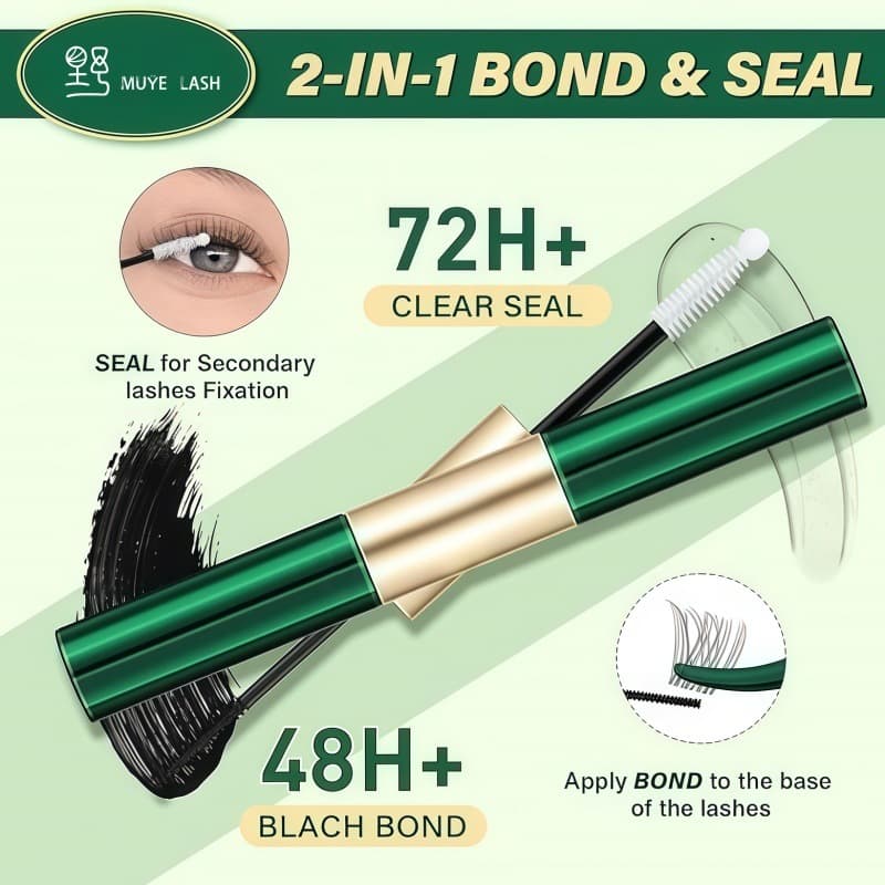 False Eyelash Glue for Self-Lash Extensions, Long-Lasting Quick-Dry Adhesive, Non-Irritating Setting Formula, Cross-Border Export Eyelash Glue